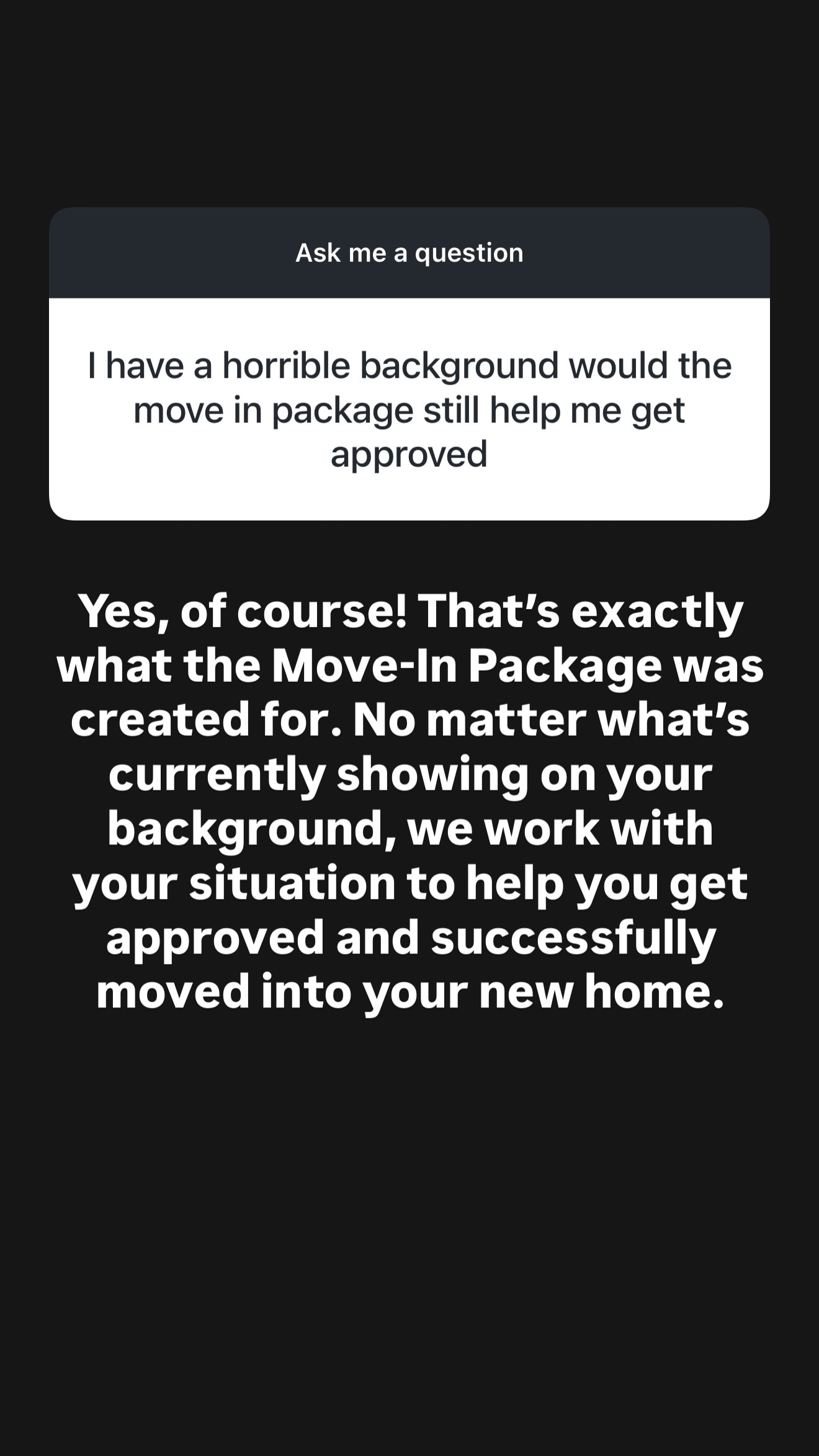 Q&A from Instagram — Lauren answering a client question