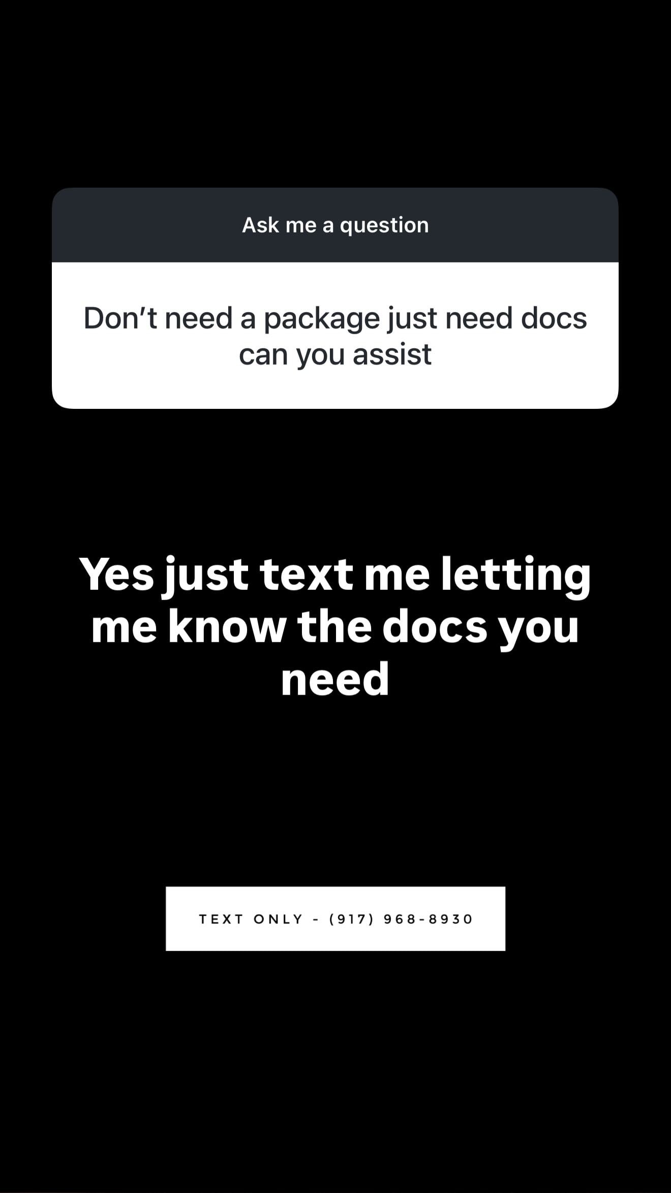 Q&A from Instagram — Lauren answering a client question
