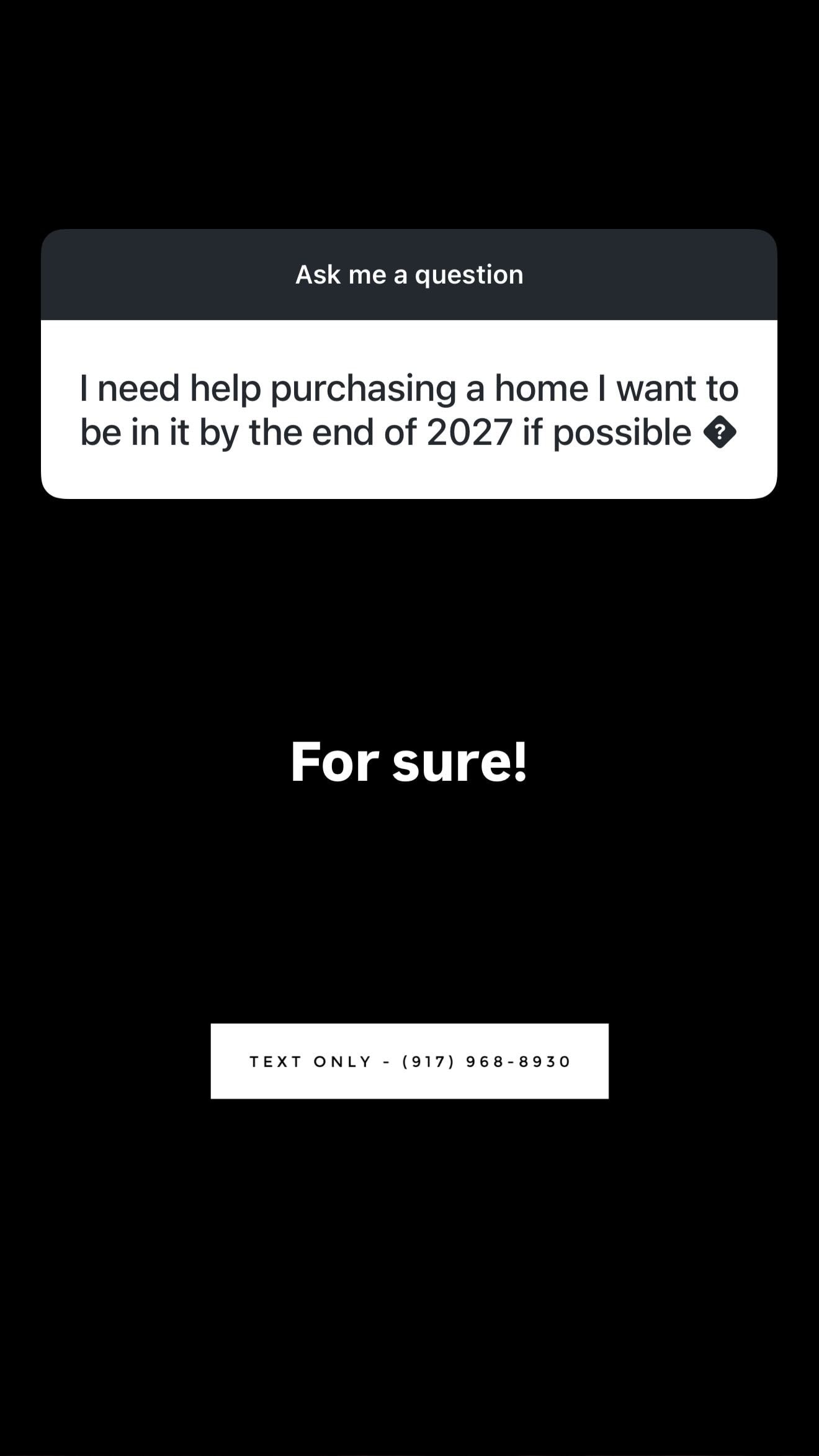 Q&A from Instagram — Lauren answering a client question