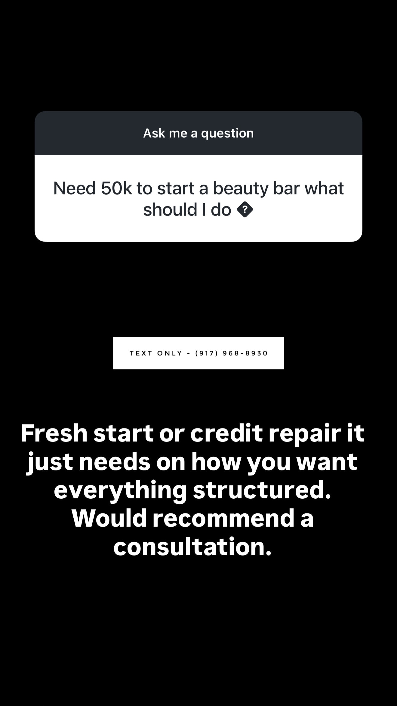 Q&A from Instagram — Lauren answering a client question