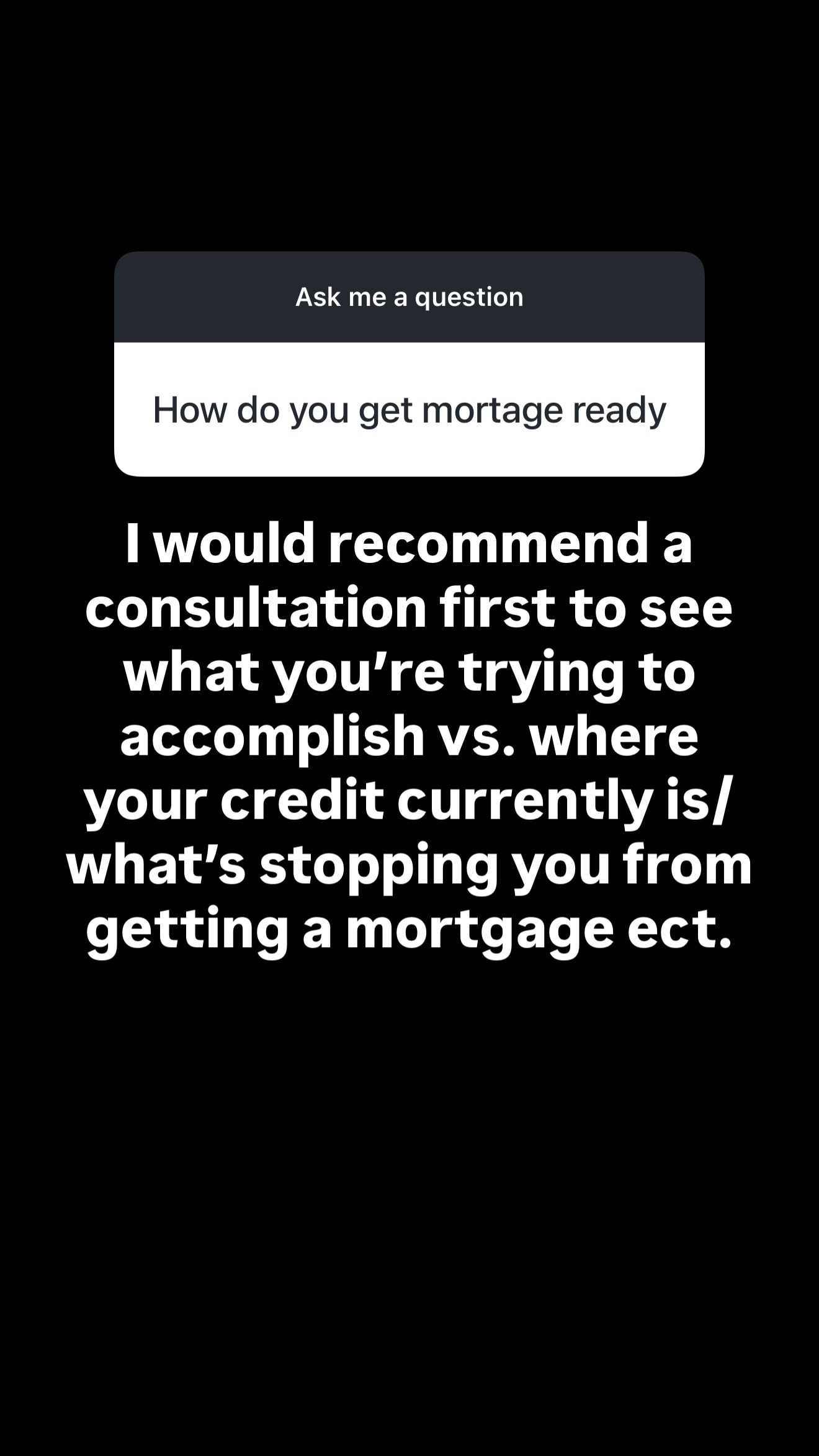 Q&A from Instagram — Lauren answering a client question
