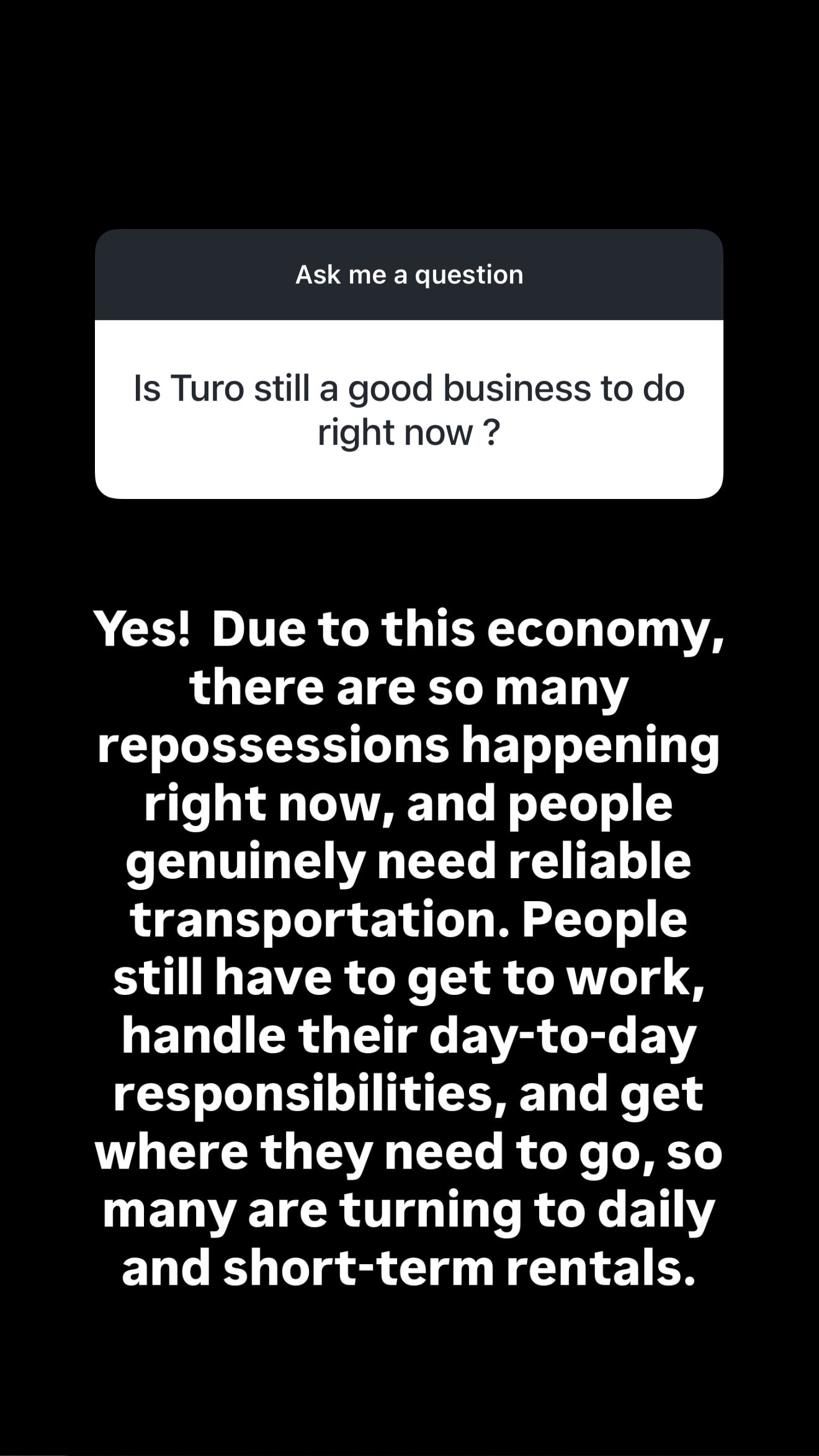 Q&A from Instagram — Lauren answering a client question