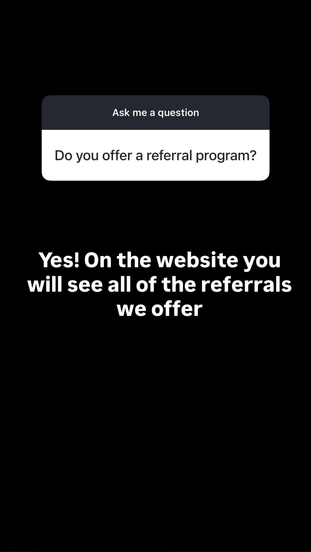 Q&A from Instagram — Lauren answering a client question