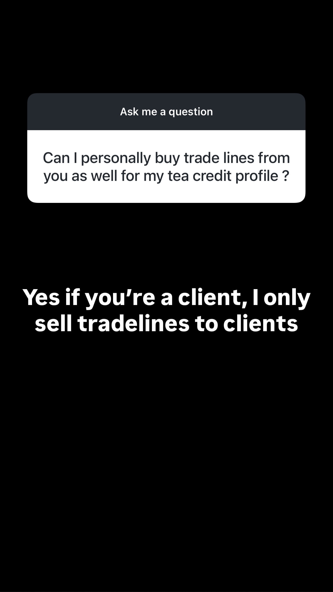 Q&A from Instagram — Lauren answering a client question