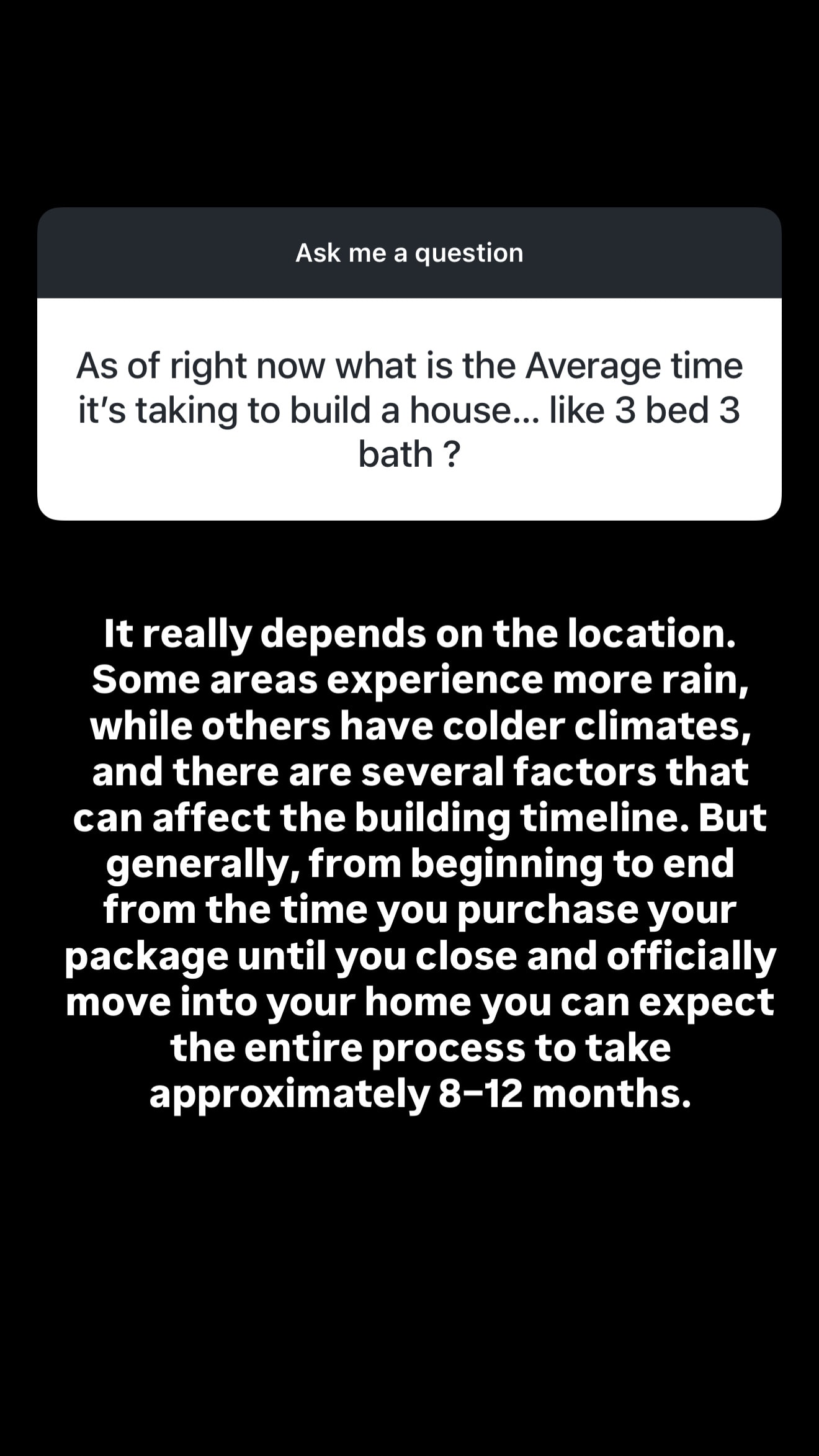 Q&A from Instagram — Lauren answering a client question