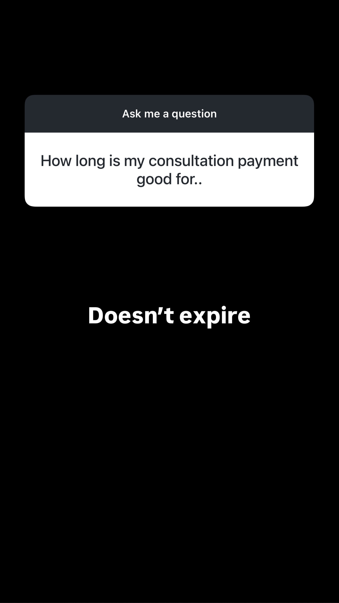 Q&A from Instagram — Lauren answering a client question